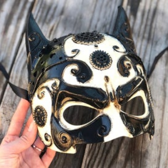 Vintage Batman Masquerade Mask Halloween Costume - Picture 1 of 1